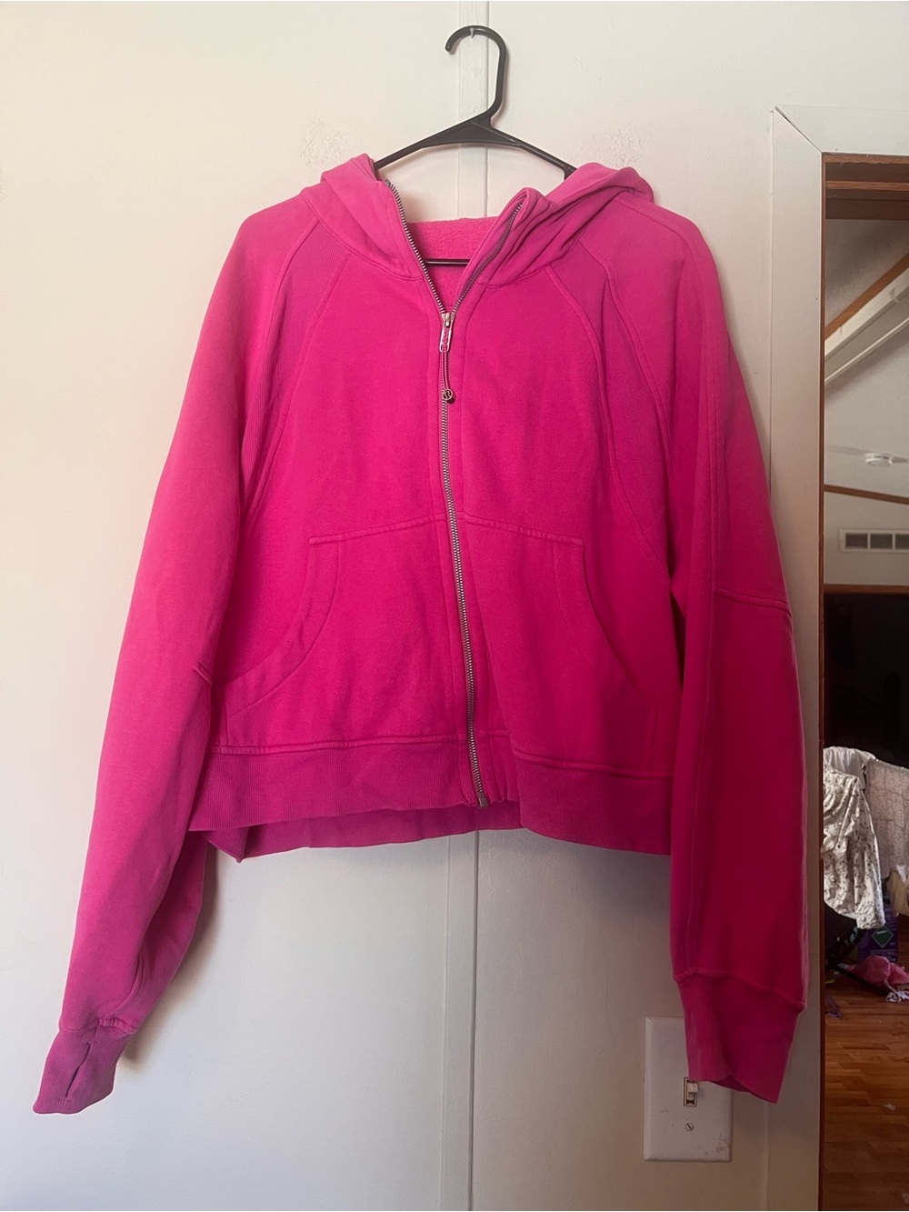 lululemon athletica Sonic Pink Zip-Up Hoodie XL/XXL